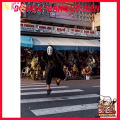 Bộ Trang Phục Cosplay Vô Diện Spirited Away - Hoá Trang Halloween Độc Đáo, Chất Liệu Cao Cấp, Nhiều Kích Cỡ