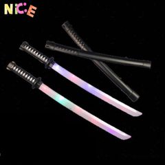 Kiếm Nhựa Katana Samurai Phát Sáng cho Trẻ Em - Đồ Chơi An Toàn Âm Thanh và Ánh Sáng - Quà Tặng Tuyệt Vời cho Bé Từ 3 Tuổi