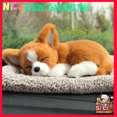 Thú Bông Khử Mùi Hình Chó Mèo Dễ Thương - Trang Trí Ô Tô & Bàn Làm Việc, Công Nghệ Than Hoạt Tính Nano Sạch Sẽ, Xinh Xắn