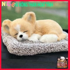 Thú Bông Khử Mùi Hình Chó Mèo Dễ Thương - Trang Trí Ô Tô & Bàn Làm Việc, Công Nghệ Than Hoạt Tính Nano Sạch Sẽ, Xinh Xắn