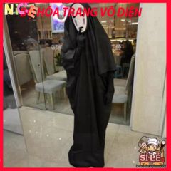 Bộ trang phục Halloween Vô Diện - Áo choàng, găng tay và mặt nạ Spirited Away cho trẻ em và người lớn - Hóa trang thú vị, kỷ niệm đáng nhớ!