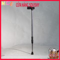 Gậy Tập Đi 4 Chân INOX Điều Chỉnh Chiều Cao - Hỗ Trợ An Toàn Cho Người Cao Tuổi, Thiết Bị Chăm Sóc Sức Khỏe Ngày Hàng