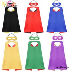 Áo Choàng Siêu Anh Hùng DIY FUDESHE - Trang Phục Lễ Hội Màu Sắc Cho Bé, Thoải Mái, Chất Liệu Satin, Phù Hợp Các Dịp Halloween, Sinh Nhật