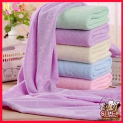 Khăn Tắm Xuất Nhật Bản Siêu Mềm Microfiber 140x70cm - Kháng Khuẩn, Nhanh Khô, Tiện Lợi Cho Gia Đình và Du Lịch