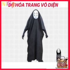 Set Trang Phục Vô Diện Cosplay Anime Nhật Bản - Áo Khoác Kèm Mặt Nạ & Phụ Kiện Độc Đáo cho Fan Thích Hóa Trang
