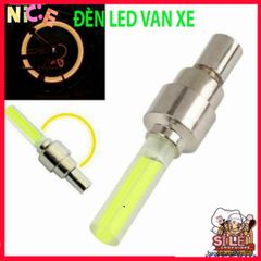 Đèn LED Nắp Van Lốp Xe Đạp, Xe Máy, Ô Tô - Phụ Kiện Chiếu Sáng An Toàn Ban Đêm, Dễ Dàng Lắp Đặt và Tiết Kiệm Năng Lượng