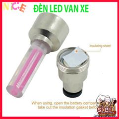 Đèn LED Nắp Van Lốp Xe Đạp, Xe Máy, Ô Tô - Phụ Kiện Chiếu Sáng An Toàn Ban Đêm, Dễ Dàng Lắp Đặt và Tiết Kiệm Năng Lượng