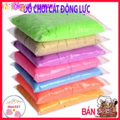 Cát Động Lực 500g - Đồ Chơi Sáng Tạo An Toàn Cho Trẻ Em, Phát Triển Kỹ Năng Và Tư Duy, Màu Sắc Tươi Sáng