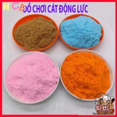 Cát Động Lực 500g - Đồ Chơi Sáng Tạo An Toàn Cho Trẻ Em, Phát Triển Kỹ Năng Và Tư Duy, Màu Sắc Tươi Sáng