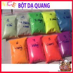 Bột Dạ Quang 50g - Nguyên Liệu Trang Trí Phát Sáng Độc Đáo, Sáng Như Sao Đêm, Dễ Sử Dụng Cho Slime và Sự Kiện