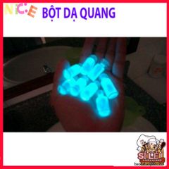 Bột Dạ Quang 50g - Nguyên Liệu Trang Trí Phát Sáng Độc Đáo, Sáng Như Sao Đêm, Dễ Sử Dụng Cho Slime và Sự Kiện