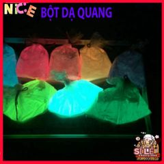 Bột Dạ Quang 50g - Nguyên Liệu Trang Trí Phát Sáng Độc Đáo, Sáng Như Sao Đêm, Dễ Sử Dụng Cho Slime và Sự Kiện