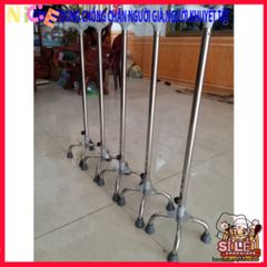 Gậy Tập Đi Inox 3 Chân Chống Ngã - Hỗ Trợ An Toàn Cho Người Cao Tuổi & Phục Hồi Sức Khỏe - Điều Chỉnh Chiều Cao, Thiết Kế Bền Bỉ