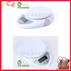 Cân Điện Tử Mini THE GARDEN B05 - Đo Chính Xác 1g-5kg, Hoàn Hảo Cho Làm Bánh, Thiết Kế Sang Trọng, Kèm 2 Viên Pin AAA