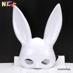 Mặt Nạ Thỏ Bunny Tai Dài Đáng Yêu - Phụ Kiện Thời Trang Lễ Hội Halloween & Trung Thu - Độc Đáo & Quyến Rũ