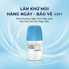 Lăn khử mùi Etiaxil 48H - Deodorant chống mồ hôi hiệu quả, nhẹ dịu cho mọi làn da, tiện dụng 50ml
