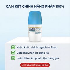 Lăn khử mùi Etiaxil 48H - Deodorant chống mồ hôi hiệu quả, nhẹ dịu cho mọi làn da, tiện dụng 50ml