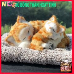 Thú Cưng Ô Tô Lông Mềm - Bộ Lọc Khí Than Hoạt Tính Khử Mùi Cho Xe Hơi, Trang Trí Đáng Yêu Cho Chó Mèo