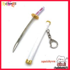 Móc Khóa Kim Loại Zoro One Piece - Thiết Kế Kiếm Katana Titan Không Gỉ, Quà Tặng Độc Đáo Cho Fan Anime Nhật Bản