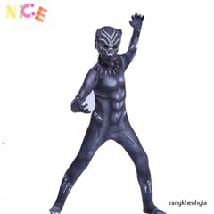 Bộ Trang Phục Cosplay Black Panther cho Nam và Trẻ Em - Siêu Anh Hùng Nội Chiến Captain America, Hóa Trang Halloween, Tiệc Chủ Đề