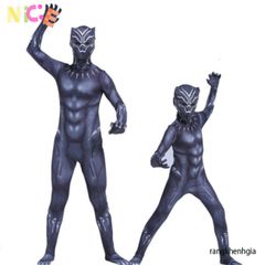 Bộ Trang Phục Cosplay Black Panther cho Nam và Trẻ Em - Siêu Anh Hùng Nội Chiến Captain America, Hóa Trang Halloween, Tiệc Chủ Đề
