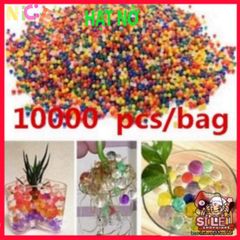 Bộ 10.000 hạt nở màu sắc đa dạng cho slime và thủ công - An toàn, thân thiện môi trường, trang trí sáng tạo trong nhà và sân vườn
