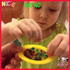 Bộ 10.000 hạt nở màu sắc đa dạng cho slime và thủ công - An toàn, thân thiện môi trường, trang trí sáng tạo trong nhà và sân vườn