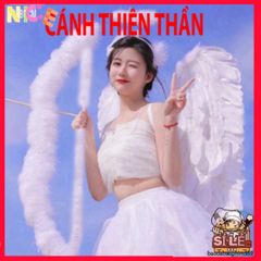 Cánh Cosplay Thiên Thần Độc Đáo Cho Halloween - Phụ Kiện Lễ Hội Lông Vũ Màu Trắng, Đen, Đỏ, Hồng Cho Trẻ Em và Người Lớn