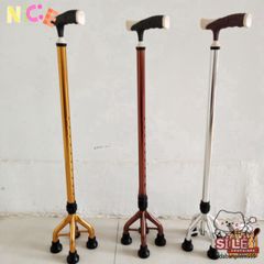 Gậy đi bộ Lucass điều chỉnh chiều cao - Hỗ trợ di chuyển an toàn cho người lớn tuổi, tiện ích và nhẹ nhàng.
