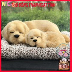 Gấu Bông Mẹ Con Vàng - Phụ Kiện Khử Mùi Than Hoạt Tính, Giúp Làm Sạch Không Khí Ô Tô và Trang Trí Nội Thất Dễ Thương
