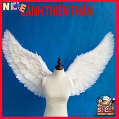 Cánh Lông Vũ Trẻ Em - Phụ Kiện Hóa Trang Thiên Thần Dễ Thương Cho Sinh Nhật, Giáng Sinh Và Lễ Hội