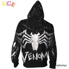 Áo Khoác 3D Spider-Man Marvel Kèm Mũ Độc Đáo - Thời Trang Nữ Siêu Anh Hùng Cho Fans Marvel