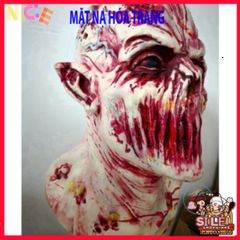 Mặt Nạ Zombie Máu Đỏ Halloween - Phụ Kiện Cosplay Kinh Dị Hoàn Hảo Cho Tiệc Tùng và TikTok