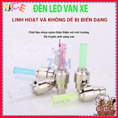 Bộ Đèn LED Gắn Bánh Xe Đạp - Đèn Neon Phát Sáng An Toàn Cho Xe Đạp, Ô Tô, Xe Máy - Combo 2 Đèn Nắp Van Sống Động