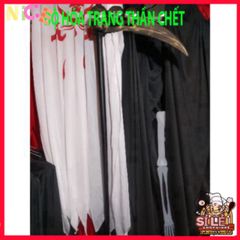 Lưỡi Hái Nhựa Trang Trí Halloween - Phụ Kiện Hóa Trang Thần Chết Độc Đáo, Giúp Tạo Dáng Ấn Tượng Dịp Lễ Hội