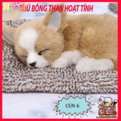 Thú Nhồi Bông Chó Than Hoạt Tính - Khử Mùi Ô Tô & Trang Trí Không Gian Làm Việc - Quà Tặng Dễ Thương Cho Gia Đình