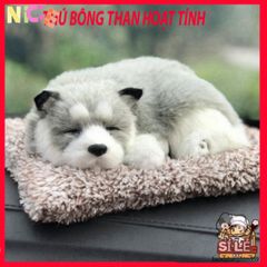 Gấu Bông Khử Mùi Than Hoạt Tính - Thú Bông Trang Trí Xe Hơi & Không Gian Sống An Toàn Cho Thú Cưng