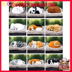 Thú bông khử mùi than hoạt tính cho ô tô - Đồ trang trí dễ thương 99% hình dáng chó mèo sói gấu, tạo không gian sạch sẽ, thoải mái.