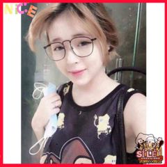 Kính Ngố Nobita Tròn Dễ Thương - Phụ Kiện Thời Trang Chống UV, Tặng Kẹp Tóc Hàn Quốc - Phong Cách Năng Động và Hiện Đại