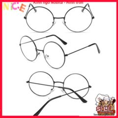 Kính Ngố Nobita Tròn Dễ Thương - Phụ Kiện Thời Trang Chống UV, Tặng Kẹp Tóc Hàn Quốc - Phong Cách Năng Động và Hiện Đại