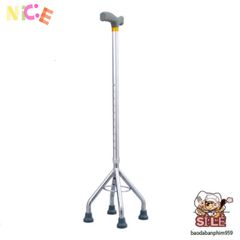 Gậy Chống Inox 1-3-4 Chân Oromi - Nạng Hỗ Trợ Di Chuyển An Toàn Cho Người Cao Tuổi, Thiết Kế Linh Hoạt, Bền Đẹp