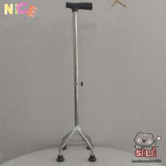 Gậy Chống Inox 1-3-4 Chân Oromi - Nạng Hỗ Trợ Di Chuyển An Toàn Cho Người Cao Tuổi, Thiết Kế Linh Hoạt, Bền Đẹp