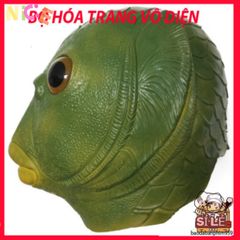 Mũ Đội Đầu Benbo Pa - Mặt Nạ Cá Xanh Vui Nhộn Thể Hiện Phong Cách Tại Bữa Tiệc Hóa Trang, Halloween, Lễ Phục Sinh