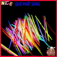 Bộ 100 Que Phát Sáng Nhiều Màu Kèm 100 Đầu Nối - Vòng Đeo Tay Dạ Quang Thời Thượng Cho Tiệc Tối Vui Vẻ