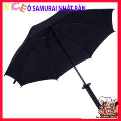 Ô Dù Katana Chống Nắng Chống Mưa Nhật Bản 16 Nan Đen - Phụ Kiện Thời Trang Độc Đáo Cho Người Yêu Samurai