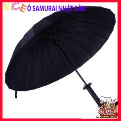 Ô Dù Katana Chống Nắng Chống Mưa Nhật Bản 16 Nan Đen - Phụ Kiện Thời Trang Độc Đáo Cho Người Yêu Samurai
