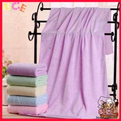Bộ 5 Khăn Tắm Nhật Bản Microfiber 140x70 cm - Siêu Mềm Mại, Thấm Hút Nhanh, Nhiều Màu Sắc Đẹp Mắt, Dành Cho Gia Đình