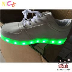 Giày Thể Thao Cổ Cao LED Phát Sáng - 7 Màu Sắc Nổi Bật Dành Cho Nam Nữ, Phong Cách Năng Động, Thoải Mái Khi Di Chuyển