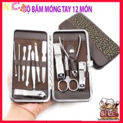 Bộ Dụng Cụ Làm Đẹp 12 Món - Bộ Cắt Móng, Chăm Sóc Sắc Đẹp và Giảm Cân Tiện Ích Dành Cho Bạn Tại Nhà