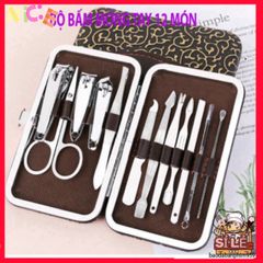 Bộ Dụng Cụ Làm Đẹp 12 Món - Bộ Cắt Móng, Chăm Sóc Sắc Đẹp và Giảm Cân Tiện Ích Dành Cho Bạn Tại Nhà